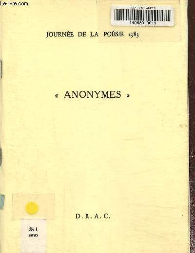 Journe de la posie 1983 