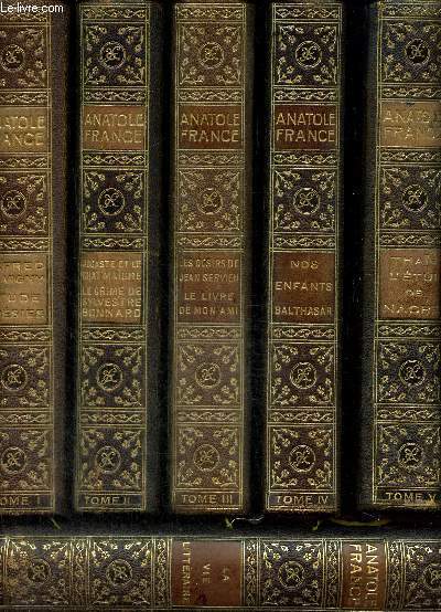 Oeuvres compltes illustres de Anatole France en 22 tomes