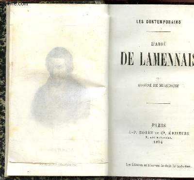 L'abb de Lamenais/ Branger/ Mry. Collection 