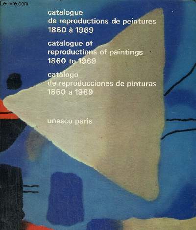 Catalogue de reproductions de peintures 1860  1969