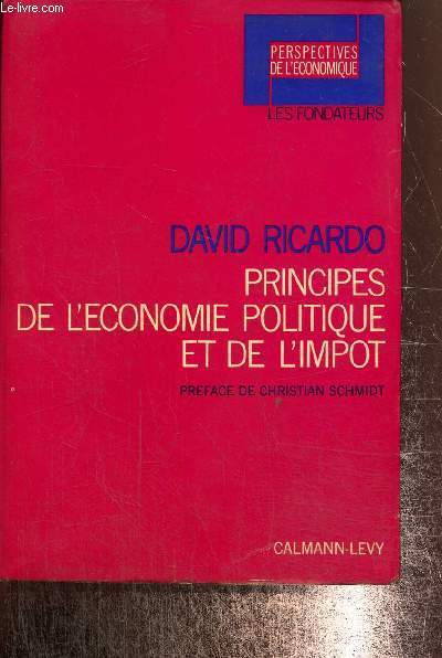 Principes de l'conomie politique et de l'impot