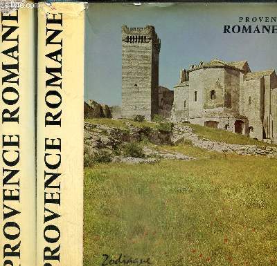 Provence romane Tome I : la Provence rhodanienne et Tome II; la haute-Provence