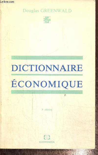 Dictionnaire conomique