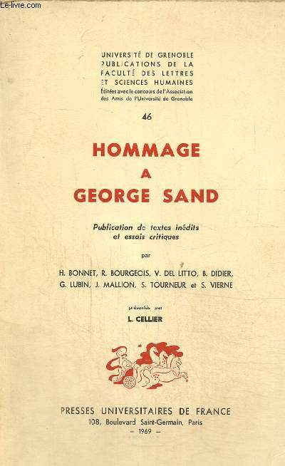 Hommage a George Sand