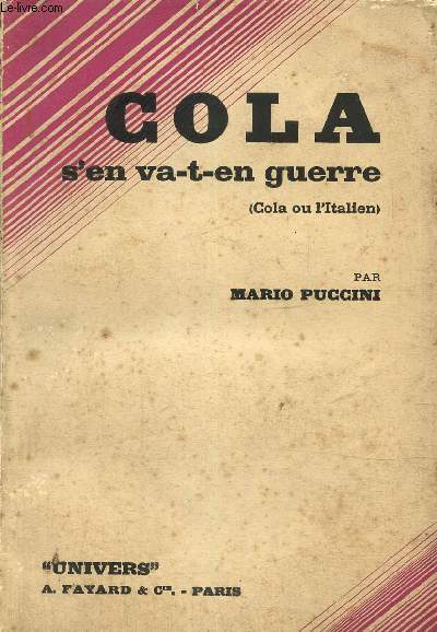 Cola s'en va-t-en guerre