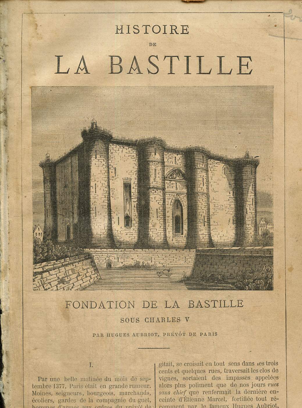 Histoire de la Bastille