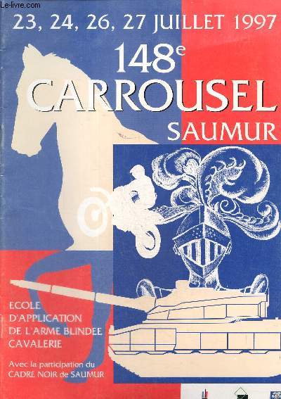 148e carroussel Saumur. 23,24,26,27 juillet 1997