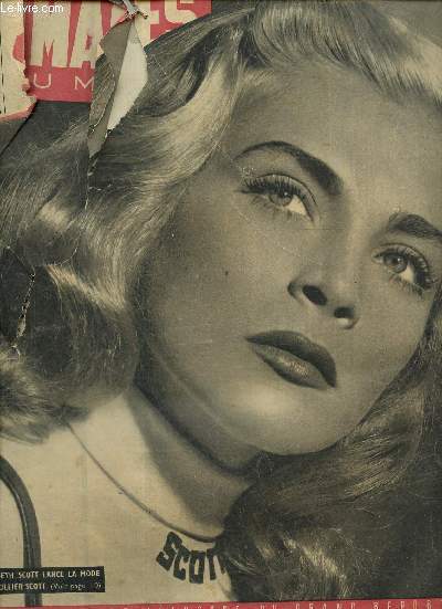 Images du monde N 85 20 aout 1946 : Elizabeth scott lance la mode du collier scott