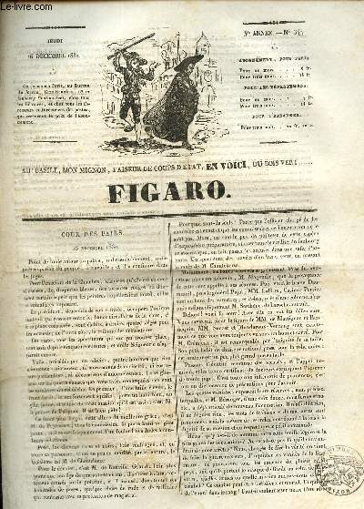 Figaro Ve anne, n349- Jeudi 16 dcembre 1830.