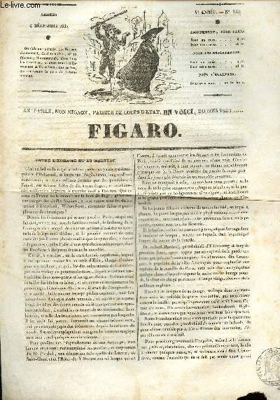 Figaro Ve anne, n335, samedi 4 dcembre 1830.