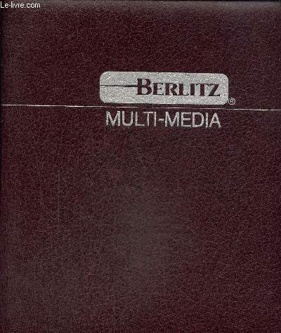 Berlitz english 1. Coffret livre + cassettes audio pour apprendre l'anglais