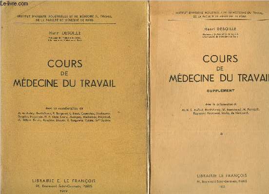 Cours de mdecine du travail + Supplment