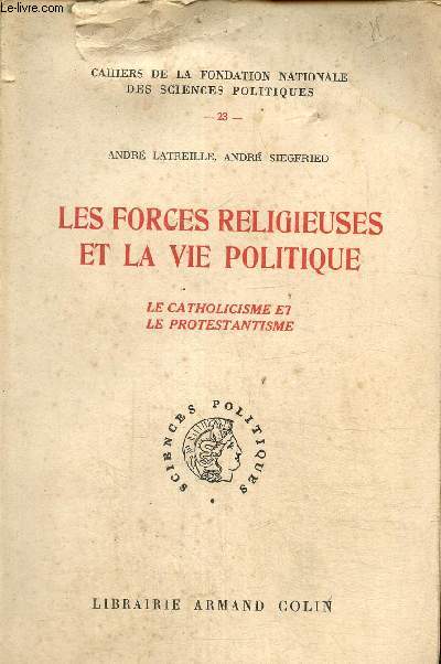Les forces religieuses et la vie politique