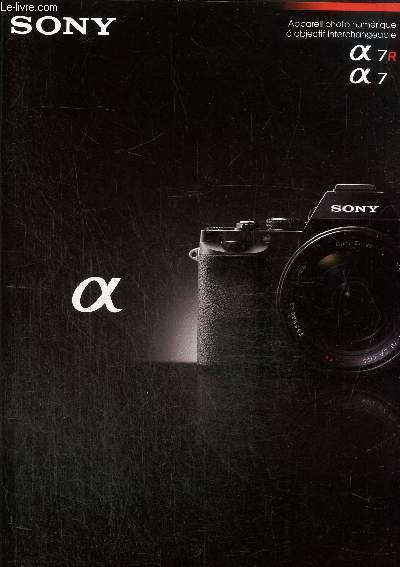 Sony appareil photo numrique  objectif interchangeable x7r, x7