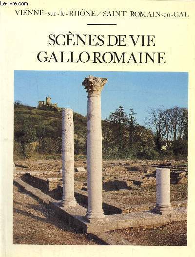 Scnes de vie gallo romaine voques par les vestiges de Saint Romain en gal