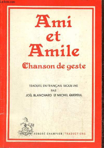 Ami et Amile, chanson de geste