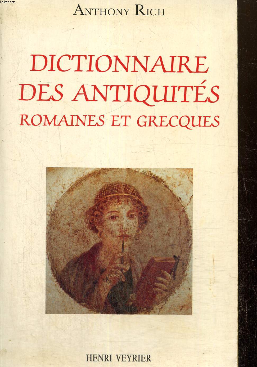 Dictionnaire des antiquits romaines et grecques