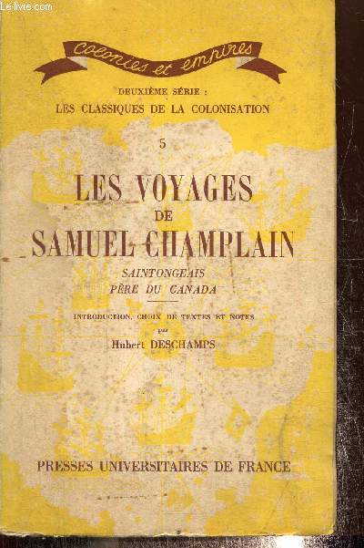 Les voyages de Samuel Champlain