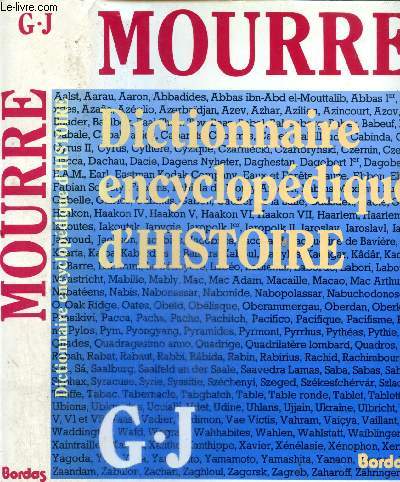 Dictionnaire encyclopdique d'histoire G-J