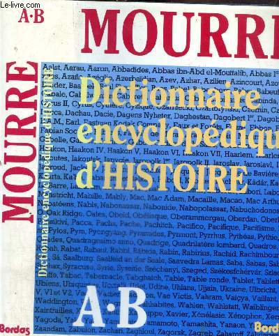 Dictionnaire encyclopdique d'histoire A-B