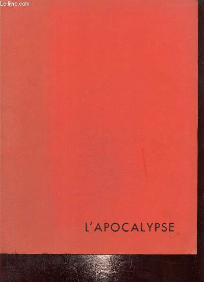 L'Apocalypse, scnario de Jean-Claude Se