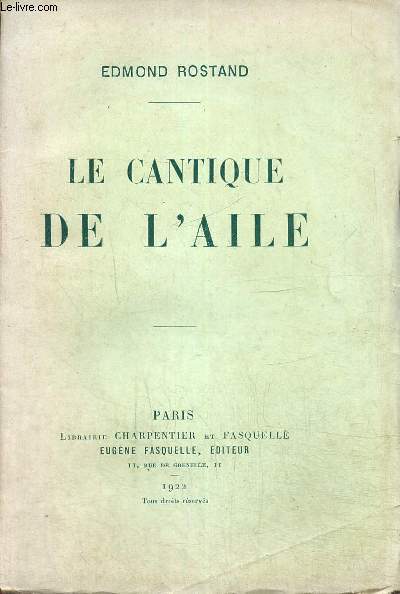 Le cantique de l'aile