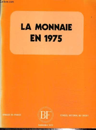 La Monnaie en 1975