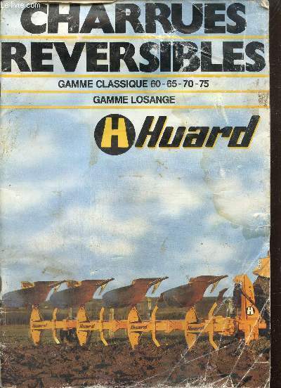 Charrues rversibles, gamme classique 60-65-70-75, gamme losange