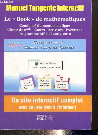 Manuel Tangent interactif- Le 
