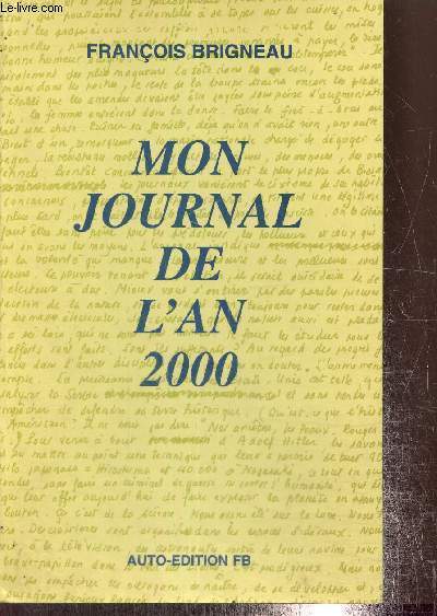 Mon journal de l'an 2000