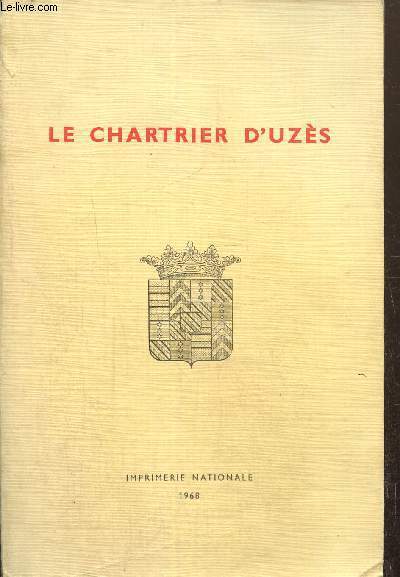 Le Chartrier d'Uzs - Inventaire