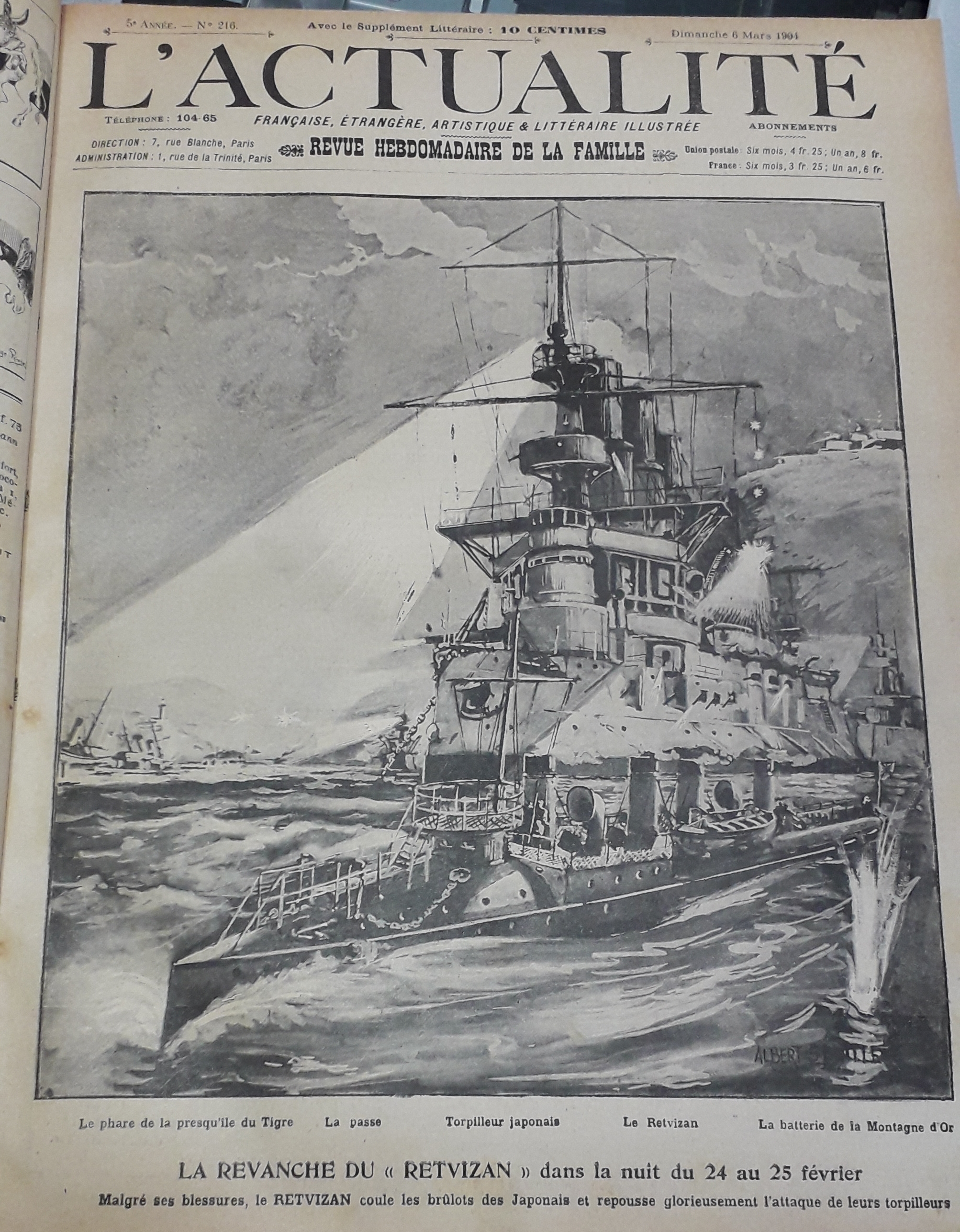 L'Actualit franaise, trangre, artistique & littraire illustre - Revue hebdomadaire de la famille, 5e anne, n216 (6 mars 1904) : Une Charit (Charles Foley) / Les chefs d'oeuvre de la peinture : La Belle Jardinire / A propos de 