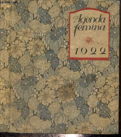 Agenda Femina 1922 - Petite encyclopédie de la femme