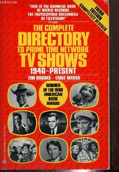 The Complete Directory to Prime Time Network TV Shows, 1946-Present