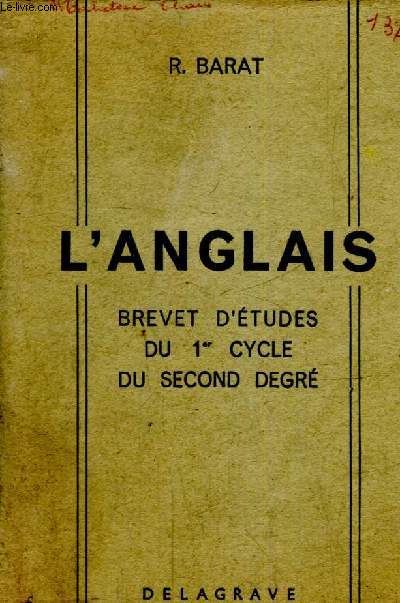 L'anglais - Brevet d'tudes du 1er cycle du second degr