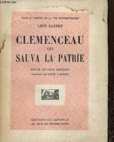 Clmenceau qui sauva la patrie