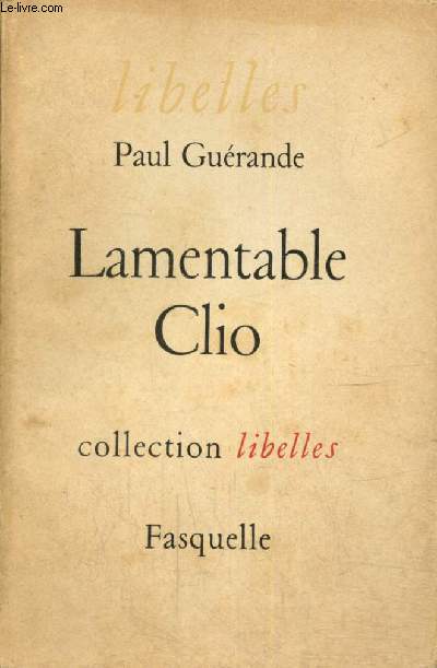 Lamentable Clio (Collection 