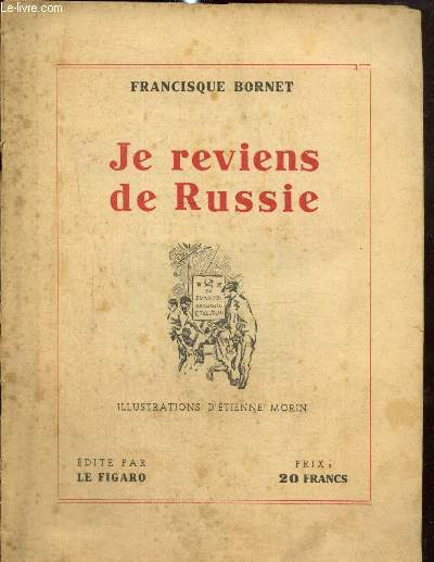 Je reviens de Russie