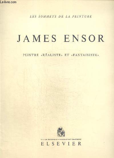 James Ensor, peintre 