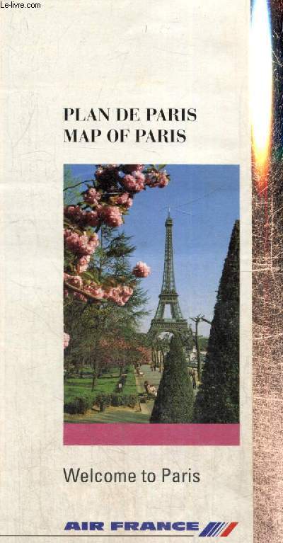 Plan de Paris - Map of Paris