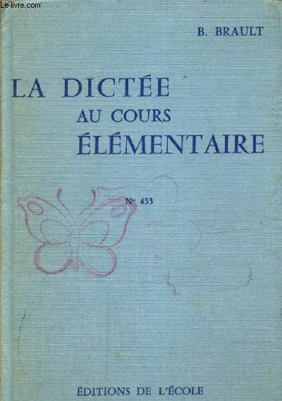 La dicte au cours lmentaire, n433
