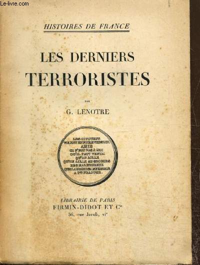 Les derniers terroristes (Collection 