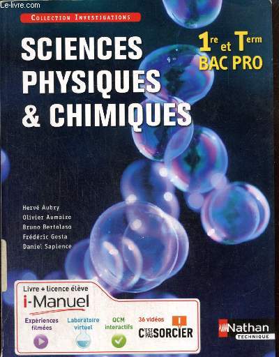 Sciences physiques & chimiques - 1re et Term Bac Pro (Collection 
