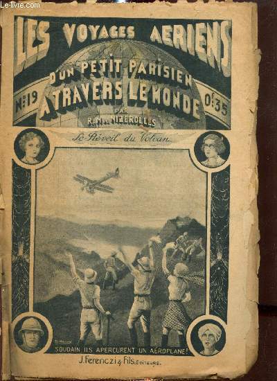 Les voyages ariens d'un petit parisien  travers le monde, n19 (28 fvrier 1934) : Le Rveil du Volcan