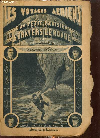 Les voyages ariens d'un petit parisien  travers le monde, n18 (21 fvrier 1934) : Aviateurs et Policier