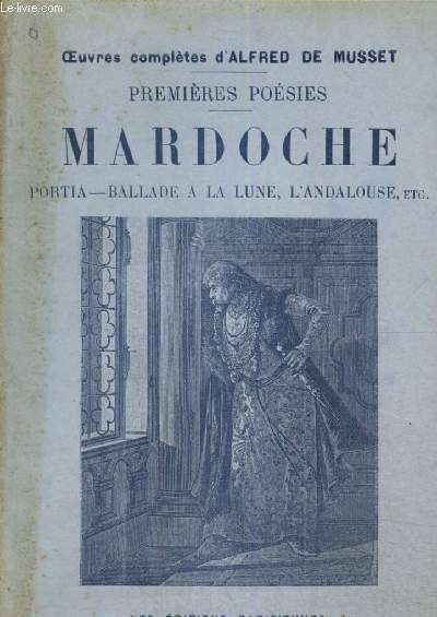 Premires Posies - Mardoche (Collection 