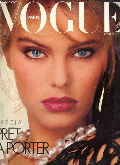 Vogue, n°633 (février 1983) : Le point de vue de Vogue sur les collections de Prêt-à-Porter été 1983 / L'ère de la séduction / Le Collage de Florence Grinda / Livres, pas Sonia Schoonejans / Une femme en vue : Sonia Rykiel / Lanvin à Bordeaux /...