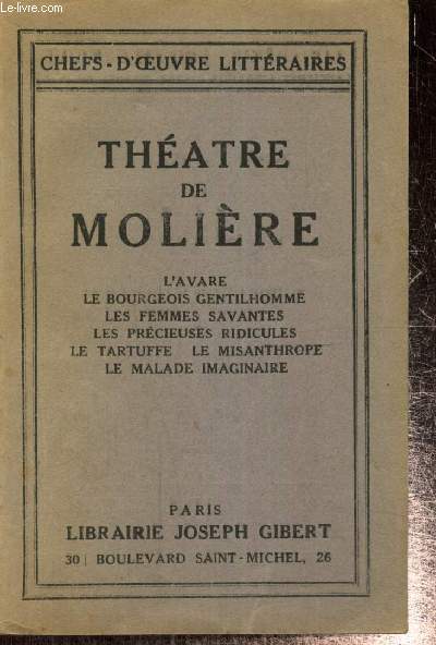 Thtre de Molire (Collection 