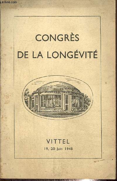 Congrs de la Longvit (19 et 20 juin 1948)