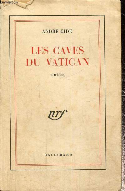 Les Caves du Vatican : Sotie
